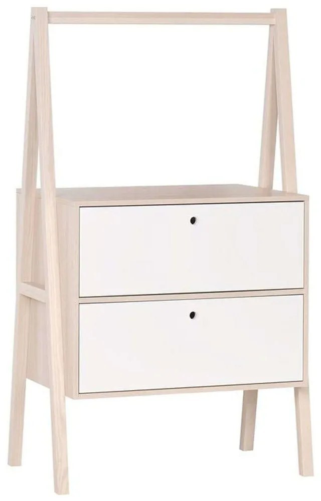 Συρταριέρα Spot Young Mini 16513359 88x60x150cm Natural-White