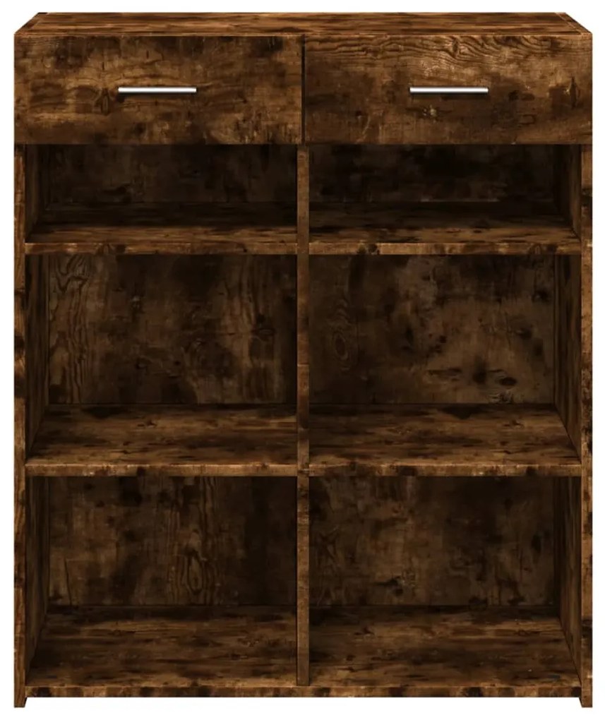 vidaXL Ντουλάπι Καπνιστή Δρυς 80x42,5x93 εκ. από Επεξεργ. Ξύλο