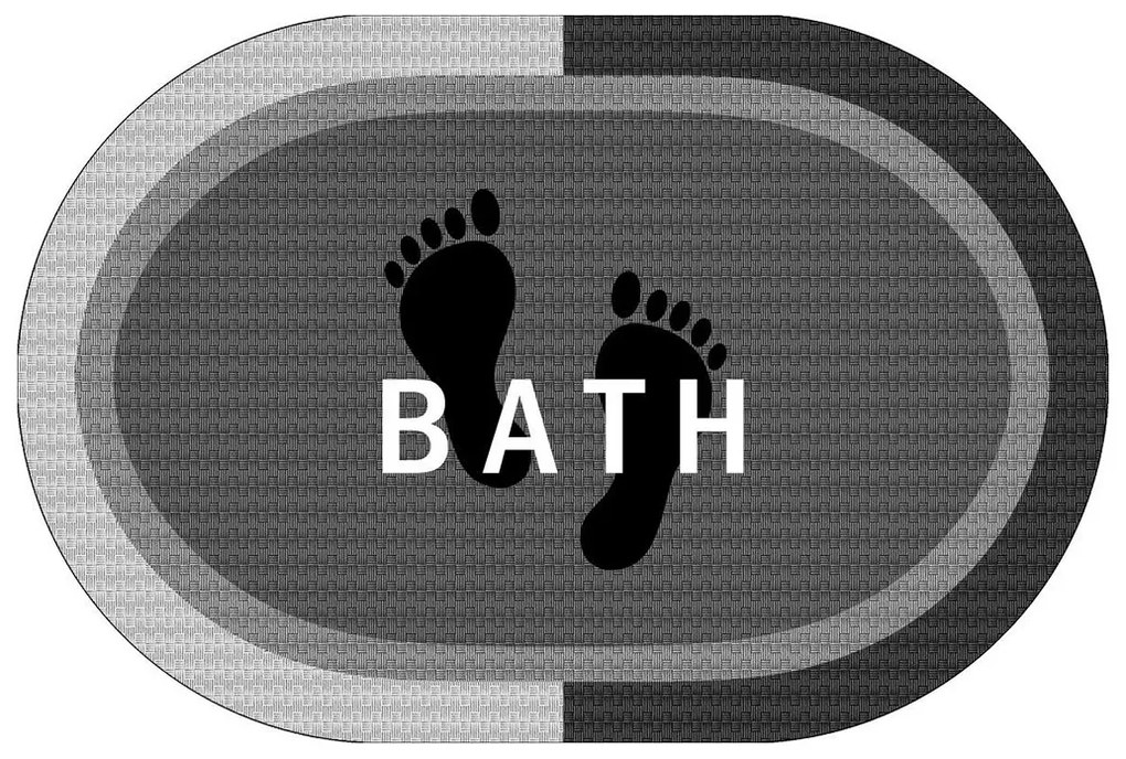Υπεραπορροφητικό Πατάκι Μπάνιου (50x70) Dimcol Bath Grey