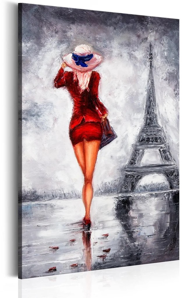 Πίνακας - Lady in Paris 80x120
