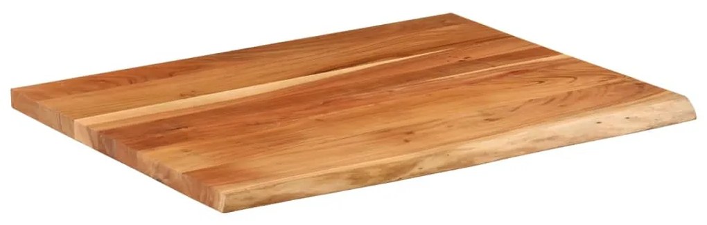 vidaXL Επιφάνεια Γραφείου Ορθογώνια 90x80x2,5 εκ. Μασίφ Ξύλο Ακακίας
