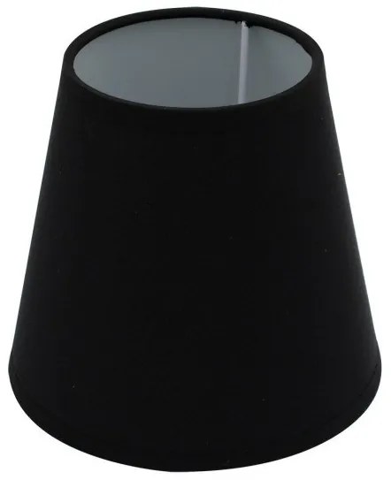 Καπέλο Φωτιστικού E14 Ύφασμα Φ14cm SPC 14 Arlight -284094-Μαύρο 0284094
