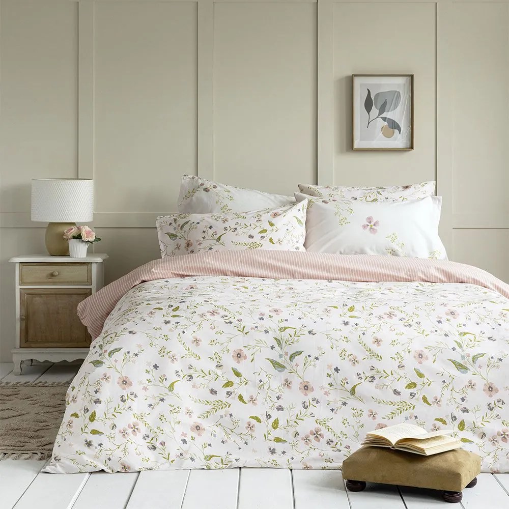 Σεντόνια Bloom (Σετ 3τμχ) Multi Nima Μονό 170x260cm 100% Cotton