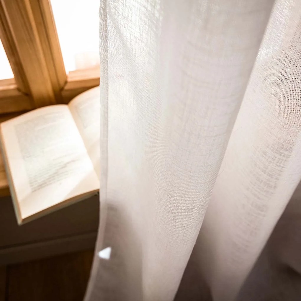 Κουρτίνα με σιρίτι 350x295cm GOFIS HOME  Combe Offwhite 502/05