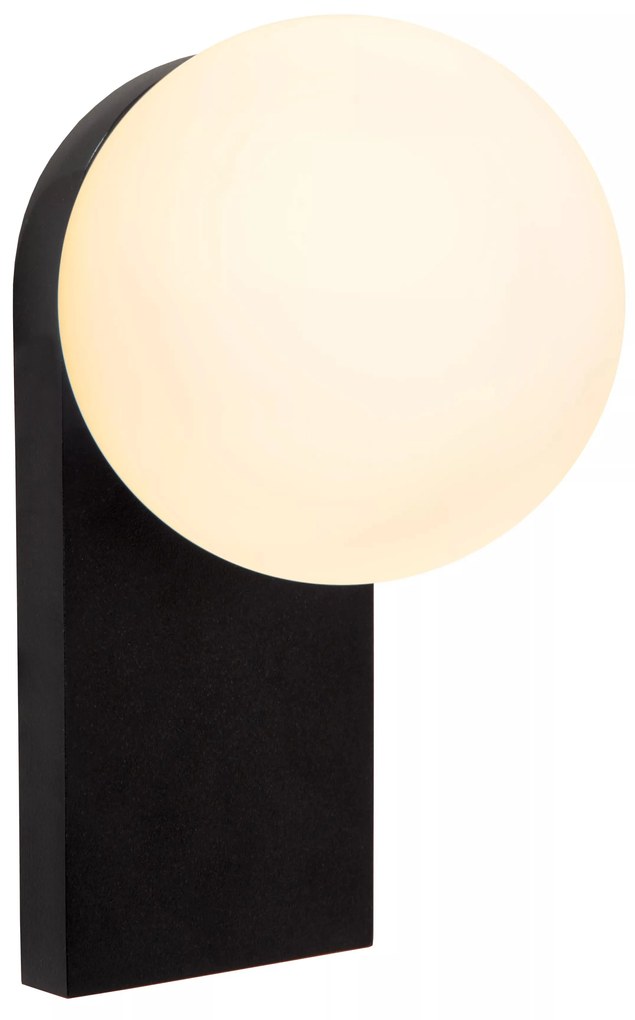 Φωτιστικό Επίτοιχο Lucide 57250-10-30 TASSA Μαύρο Ματ (Black Mat)|Λευκό (White) 1800 K