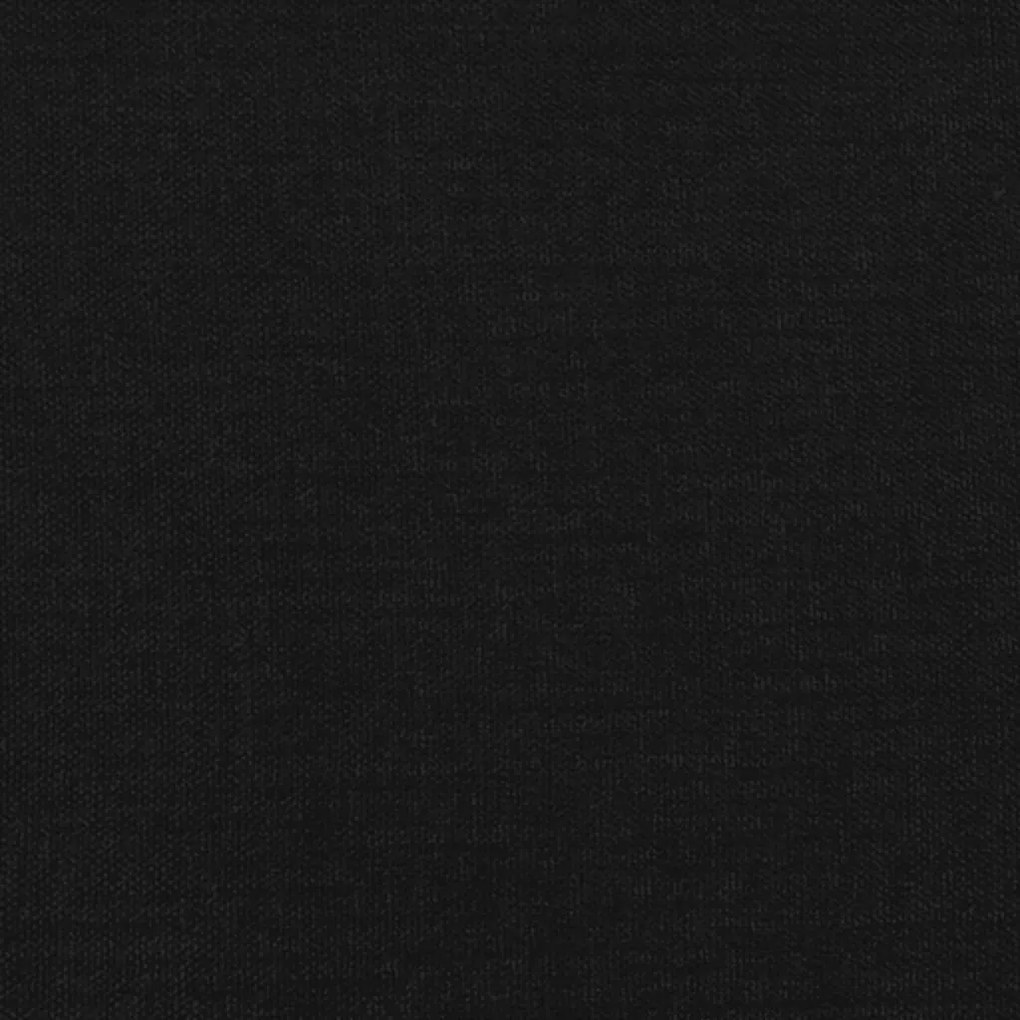 vidaXL Στρώμα με Pocket Springs Μαύρο 90x190x20 εκ. Υφασμάτινο