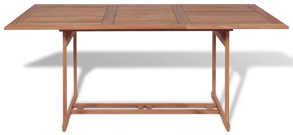 ΤΡΑΠΕΖΙ ΚΗΠΟΥ 180 X 90 X 75 ΕΚ. ΑΠΟ ΜΑΣΙΦ ΞΥΛΟ TEAK 43034