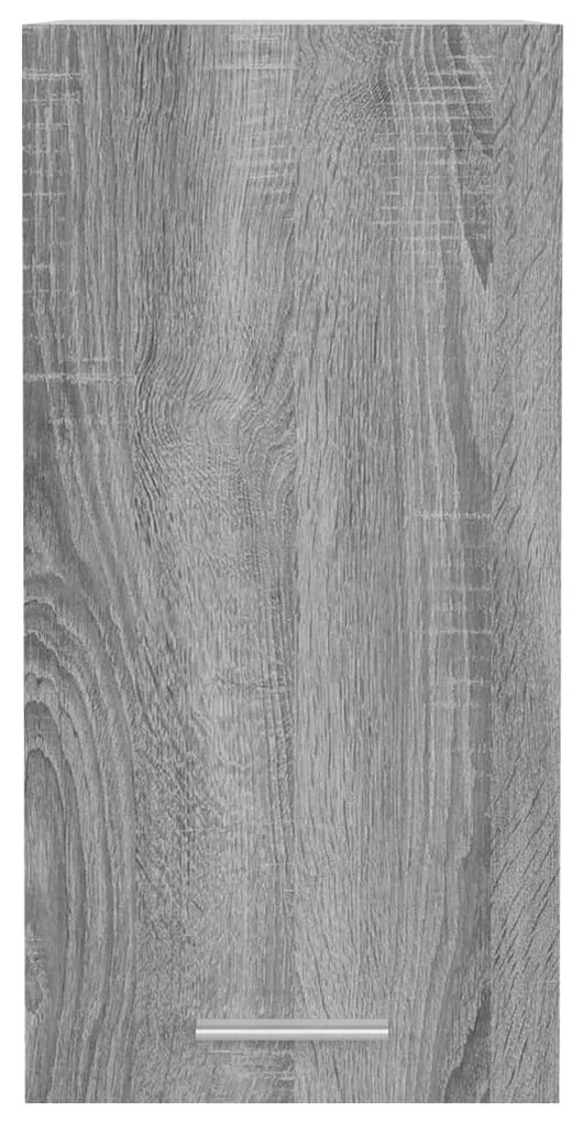vidaXL Κρεμαστό Ντουλάπι "Lyon" Γκρι Sonoma 29,5x31x60 εκ. από Τεχνητό Ξύλο
