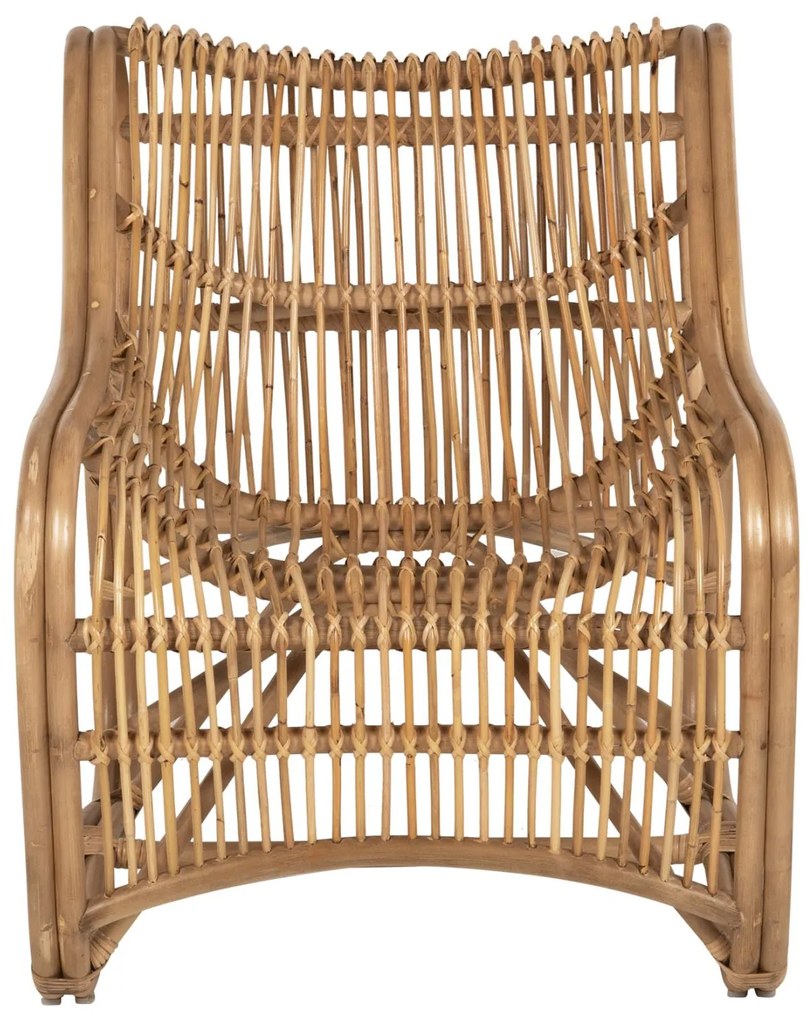 Καρέκλα - Πολυθρόνα C5995 Φυσικό Rattan 71x85x86Υ εκ. 71x85x86 εκ.
