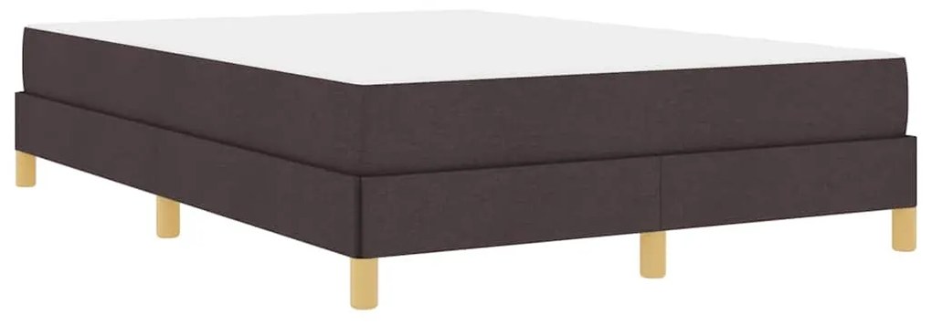 vidaXL Κρεβάτι με ελατήρια Καφέ 140 x 200 cm