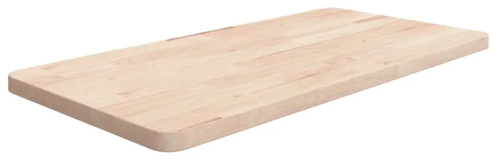 vidaXL Πάγκος Μπάνιου 80x40x2,5 εκ. Ακατέργαστο Μασίφ Ξύλο