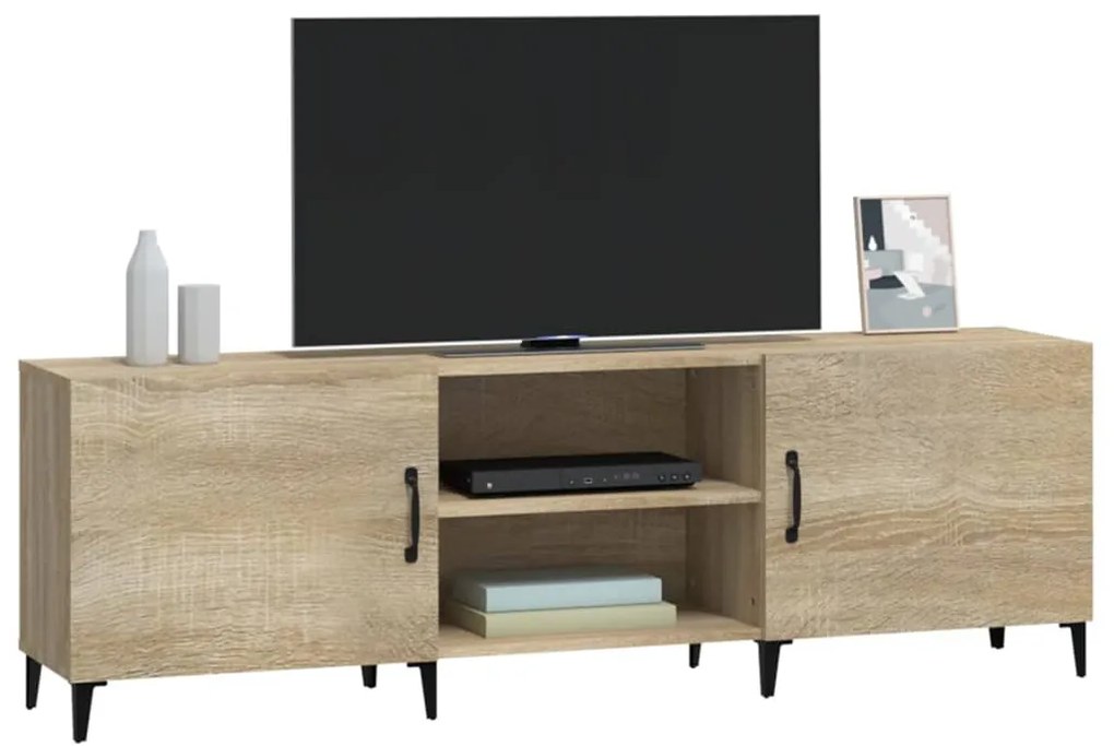 vidaXL Έπιπλο Τηλεόρασης Sonoma Δρυς 150x30x50 εκ. Επεξεργασμένο Ξύλο