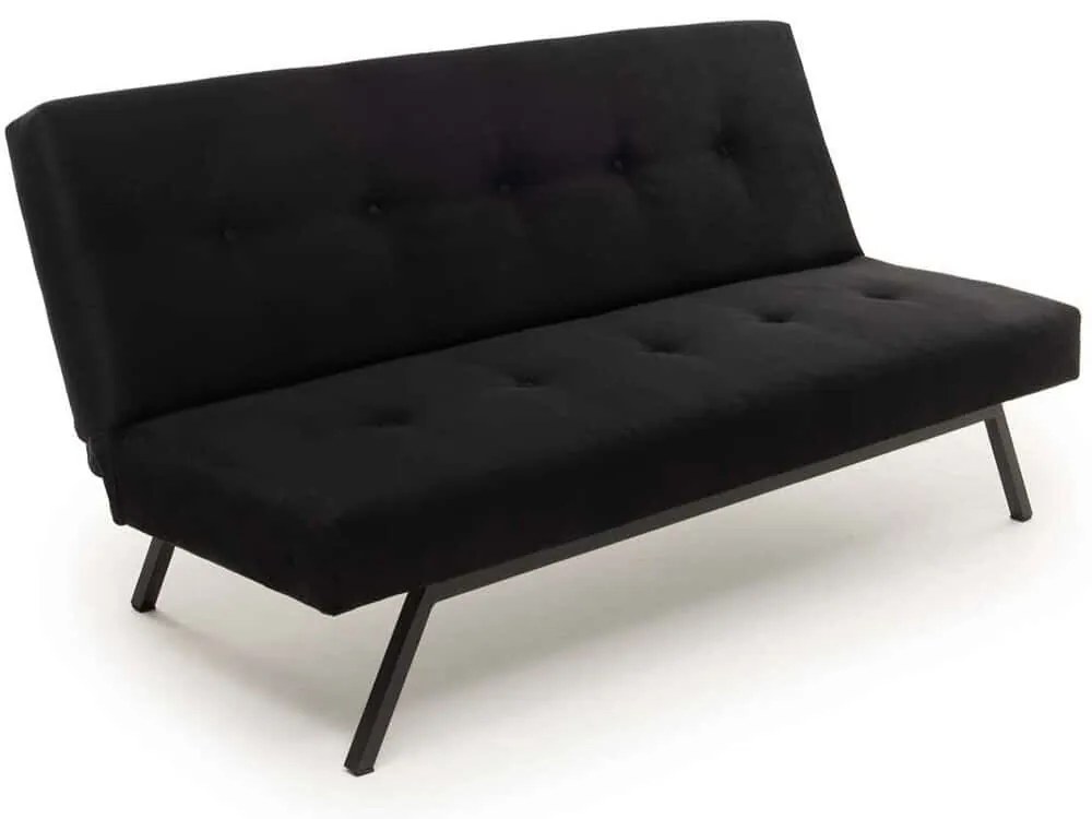 Καναπές - Κρεβάτι Τριθέσιος Zola 859FTN2900 180x78x64cm Black