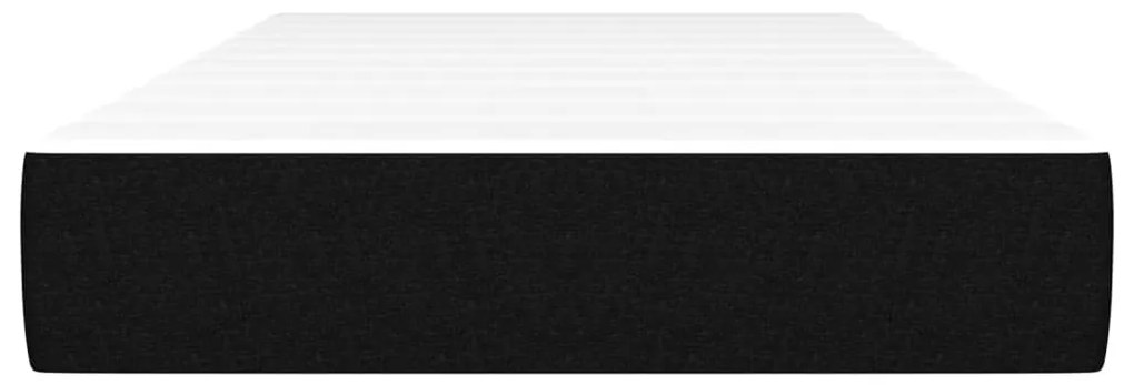 vidaXL Στρώμα με Pocket Springs Μαύρο 80 x 200 x 20 εκ. Υφασμάτινο