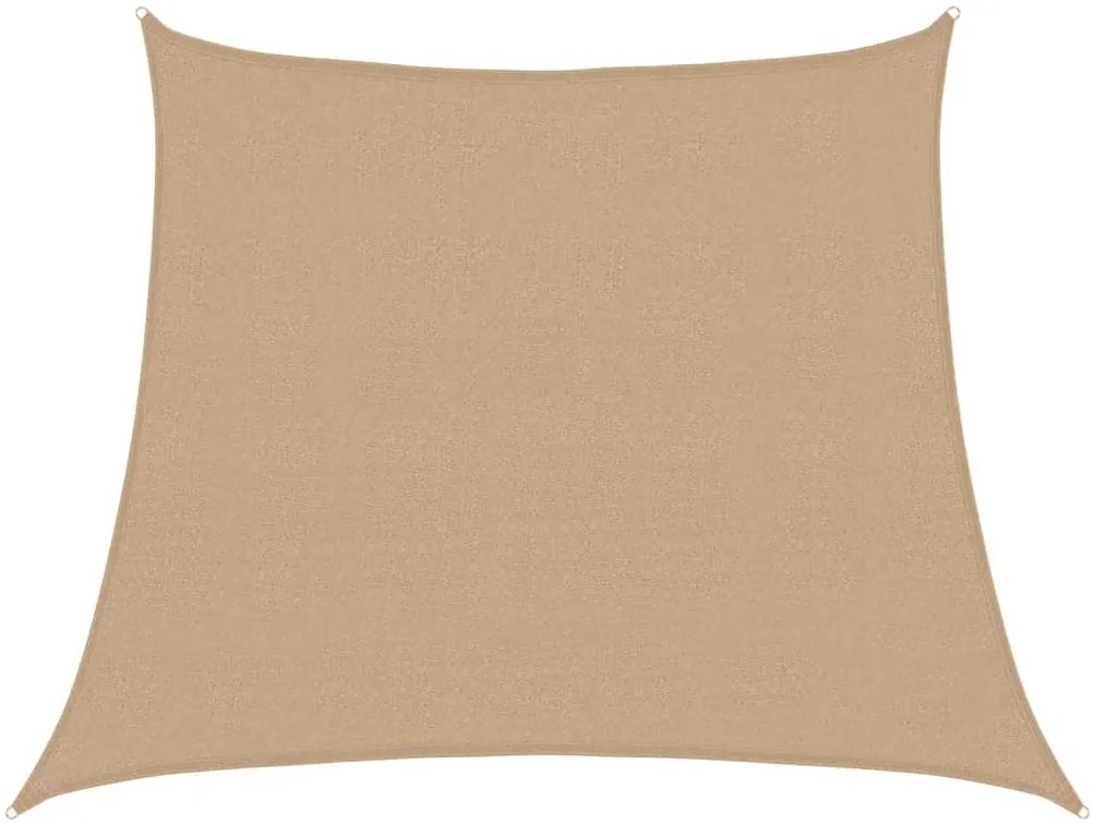 vidaXL Πανί Σκίασης Taupe 3/4 x 3 μ. από HDPE 160 γρ./μ²