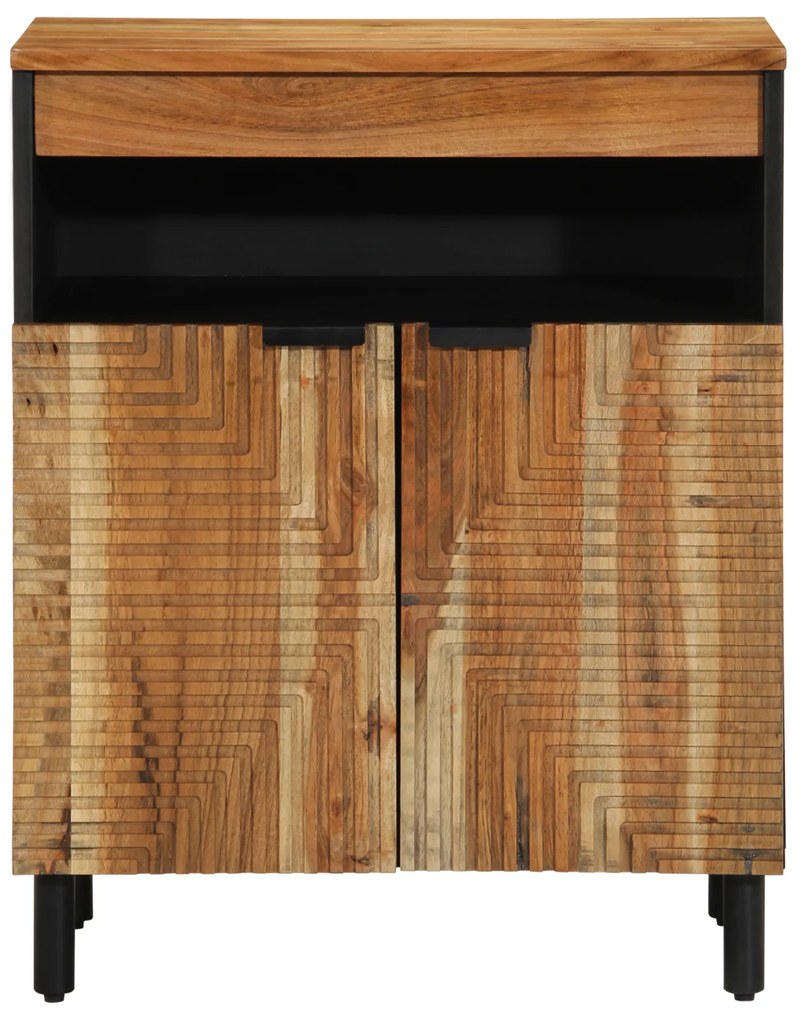 vidaXL Μπουφέ 60x33x75 εκ. Μασίφ ξύλο ακακίας