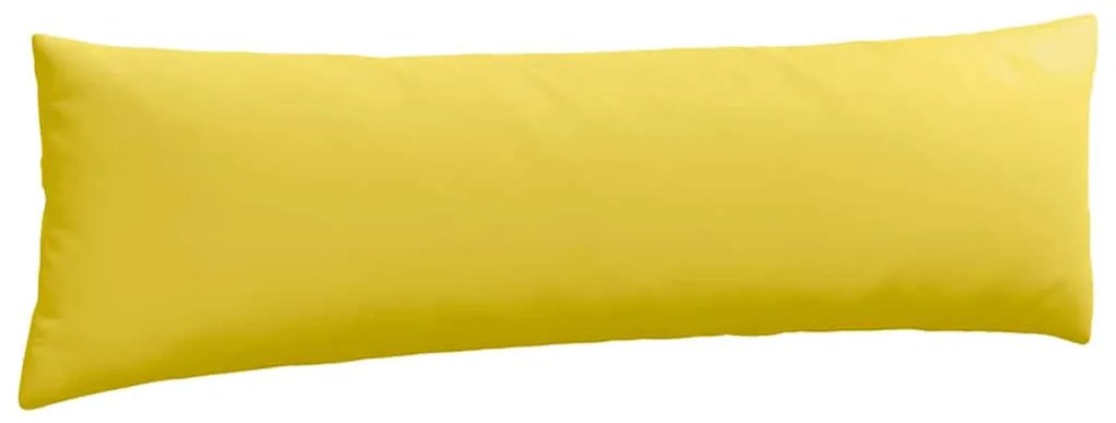 vidaXL Μαξιλάρι Καναπέ 2 pcs Απαλό Κίτρινο 145 x 40 εκ. ύφασμα