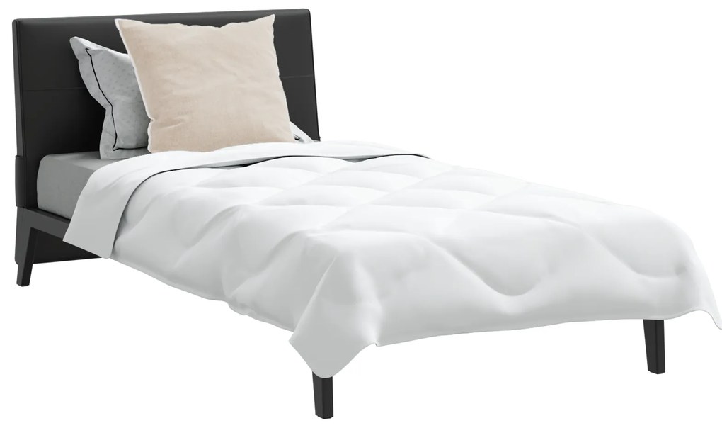 vidaXL Διπλό με Μαξιλάρι Άλλο 2 pcs Λευκό 155 x 220 cm Μικροΐνες