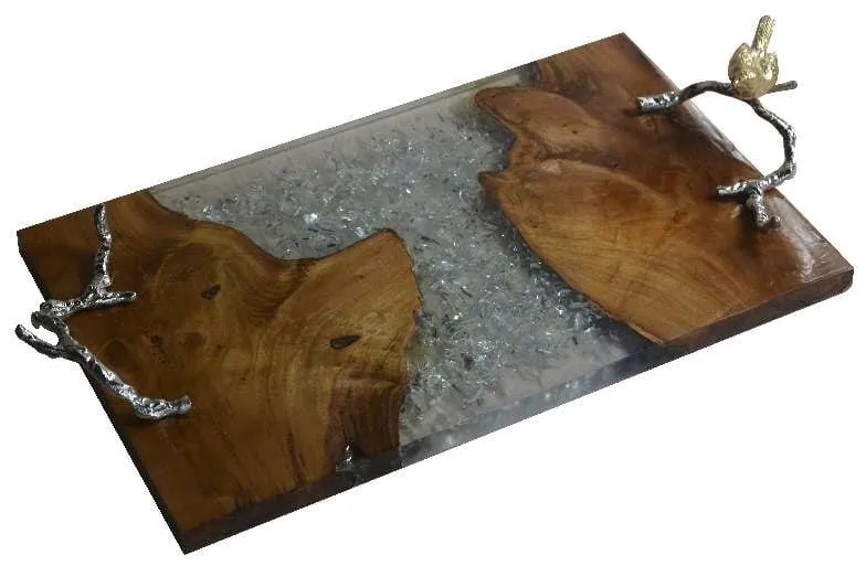 Artekko Veens Δίσκος Διακοσμητικός (60x30x10)cm