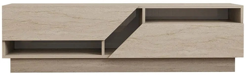 Έπιπλο Τηλεόρασης Koza 835PUQ6409 160x40x45cm Travertine Beige