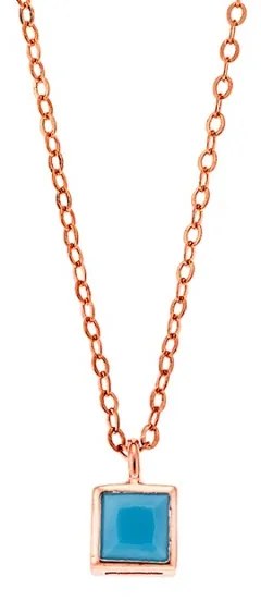Μενταγιόν Senza Silver 925 Rose Gold Plated
