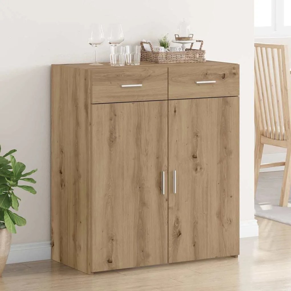 vidaXL Ντουλάπι αποθήκευσης Artisan Oak 80x42.5x93.5 εκ Επεξεργασμένο Ξύλο