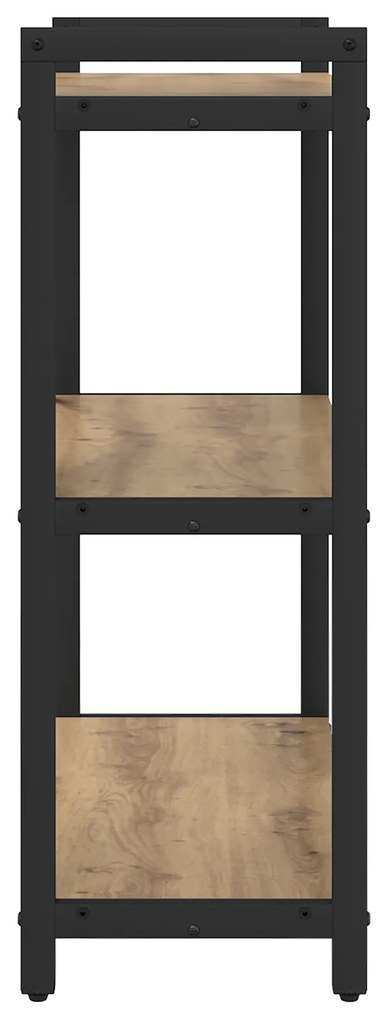 vidaXL Βιβλιοθήκη artisan δρυς 60 x 30 x 83 εκ Επεξεργασμένο ξύλο