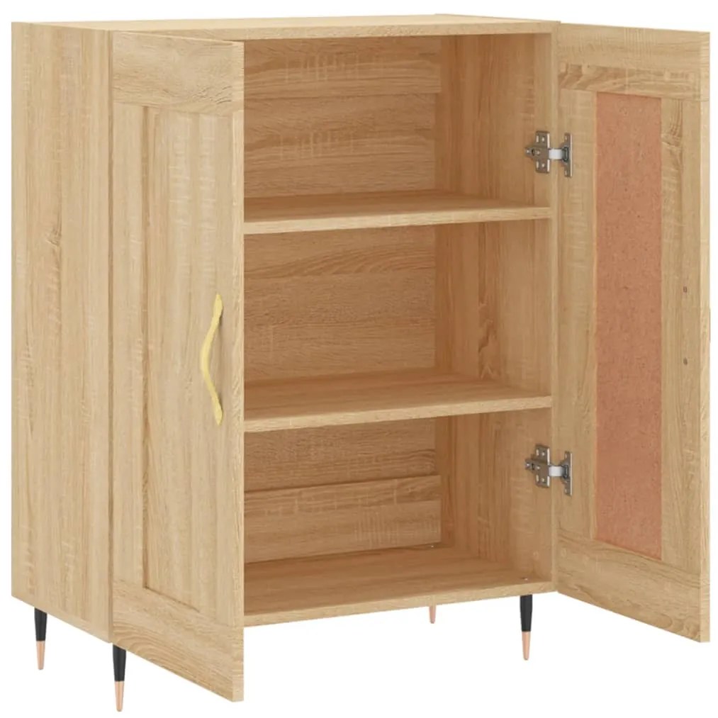 vidaXL Ντουλάπι Sonoma Δρυς 69,5 x 34 x 90 εκ. από Επεξεργασμένο Ξύλο