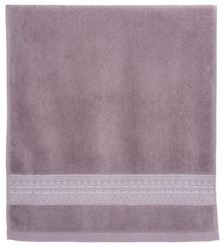 Πετσέτα Lydia Lilac Nef-Nef Προσώπου 50x90cm 100% Cotton