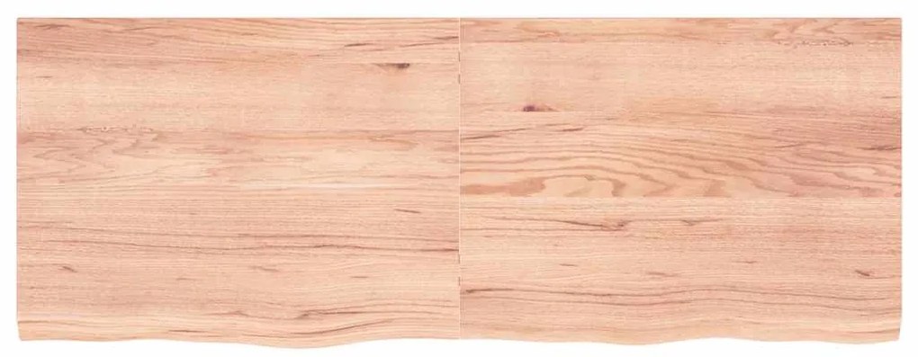 vidaXL Επιφ Τραπεζιού Αν Καφέ 160x60x(2-4)εκ. Επεξ. Μασίφ Ξύλο Δρυός