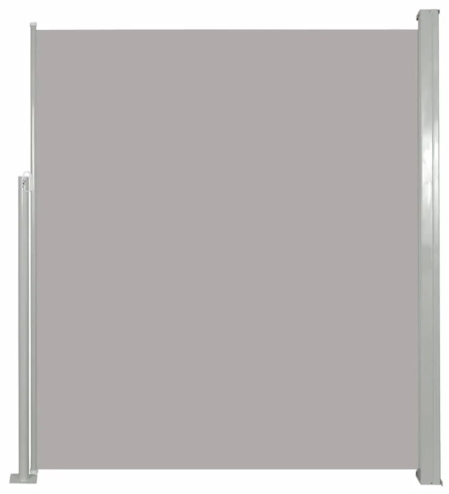 vidaXL Σκίαστρο Πλαϊνό Συρόμενο Γκρι 140 x 300 εκ.