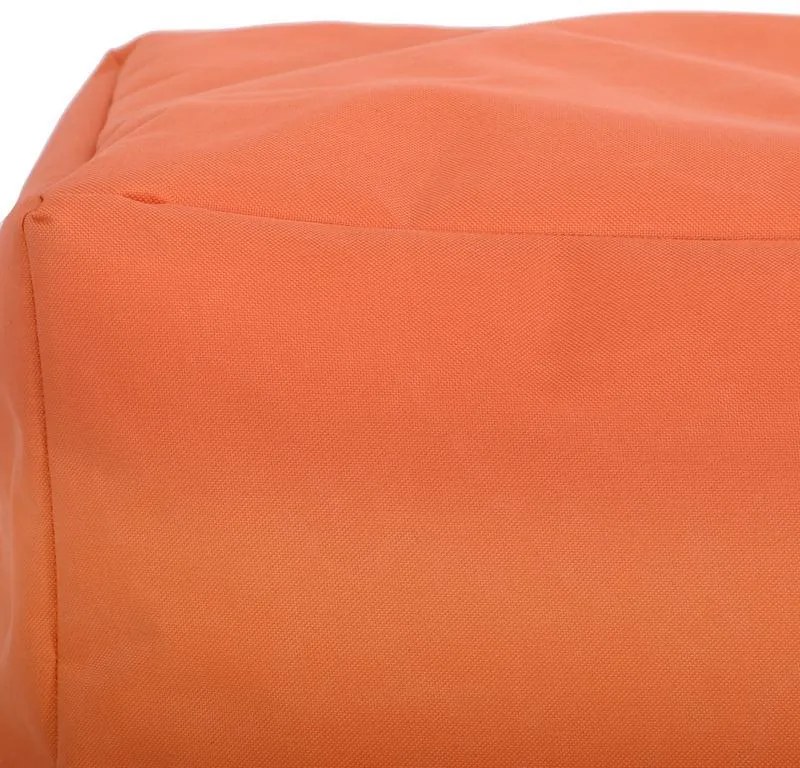 Πουφ Cube Fylliana Τετράγωνο Πορτοκαλί 40x40x40 εκ. 40x40x40 εκ.