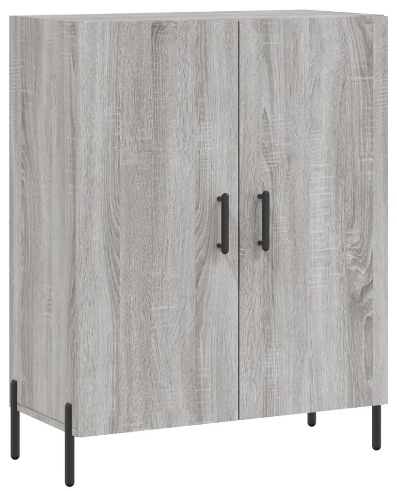 vidaXL Ντουλάπι Γκρι Sonoma 69,5 x 34 x 90 εκ. από Επεξεργασμένο Ξύλο