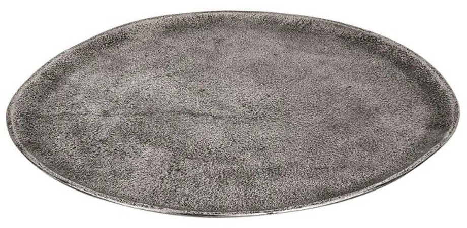 Διακοσμητικός Δίσκος Forleyet 427036 30,5x27,5x1cm Silver Eglo Aluminium