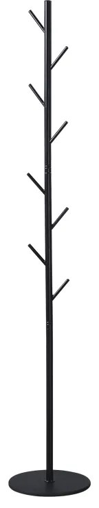 Καλόγερος Tebera pakoworld μέταλλο σε μαύρη απόχρωση Φ30x170εκ