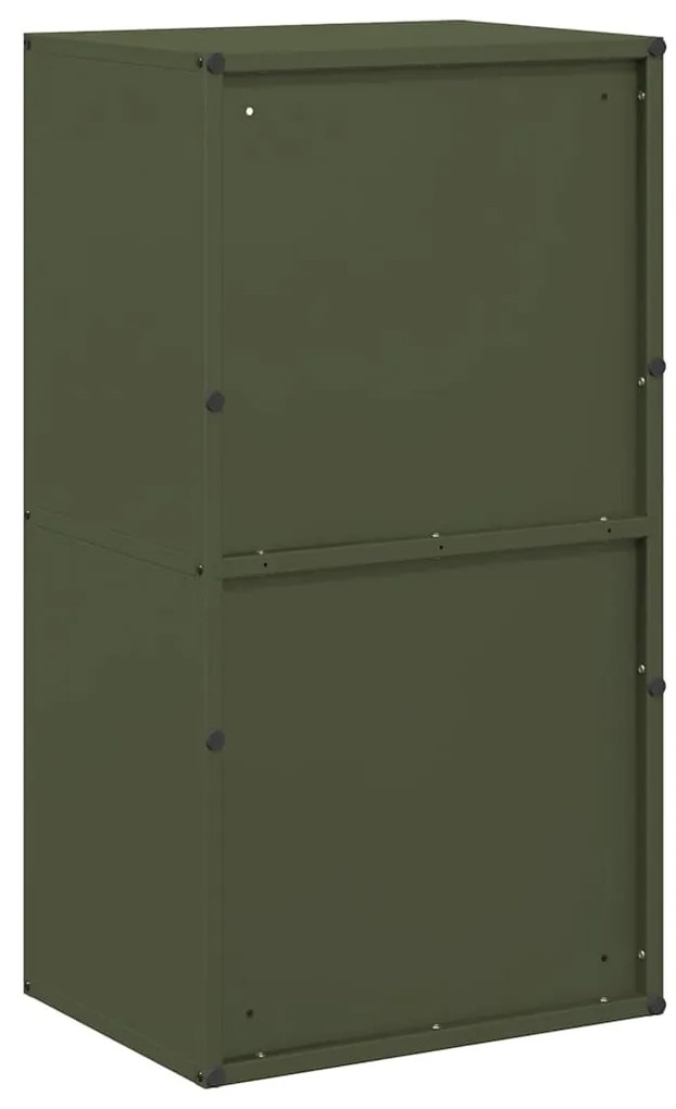 vidaXL Ράφι Καυσόξυλων 40x30x75 εκ. Χάλυβας ψυχρής έλασης