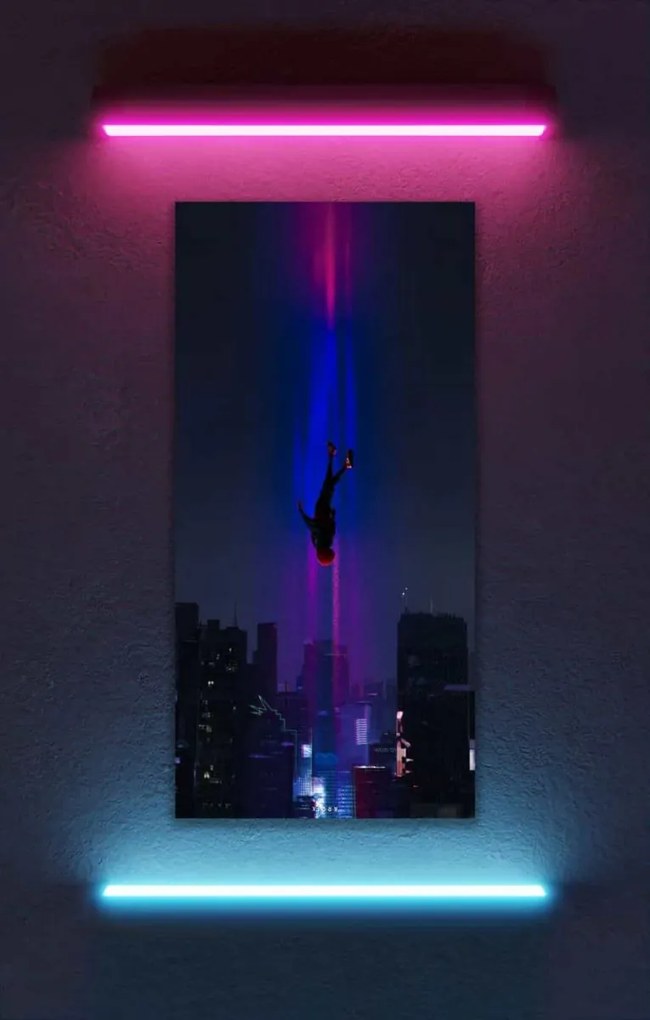 Πίνακας σε καμβά Into the Spider-Verse KNV2420 40cm x 90cm