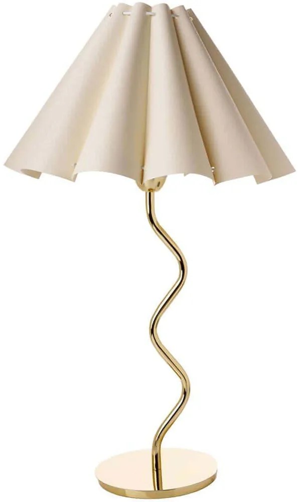 Φωτιστικό Επιτραπέζιο Anne 347ZNY1101 36x36x54cm 1xE27 40W Cream-Gold Opviq