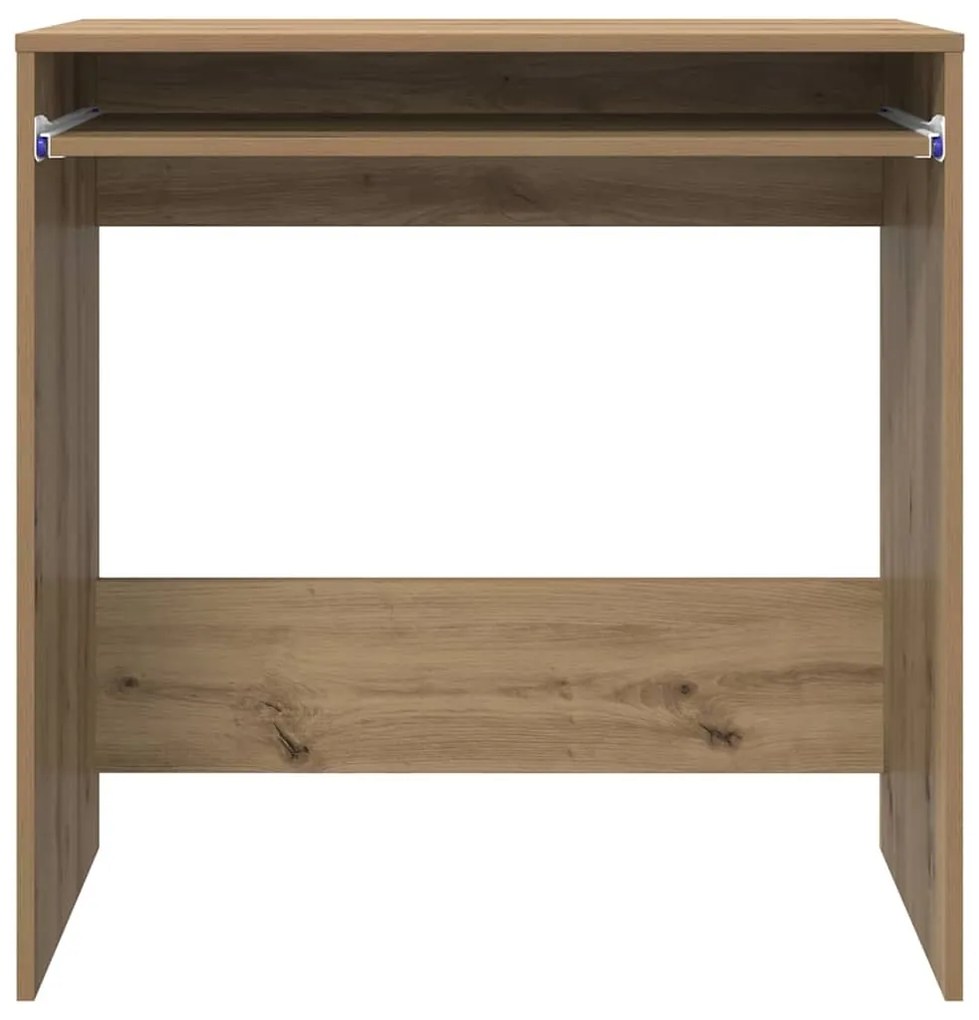 vidaXL Γραφείο artisan δρυς 77,5 x 43 x 79 εκ Επεξεργασμένο ξύλο