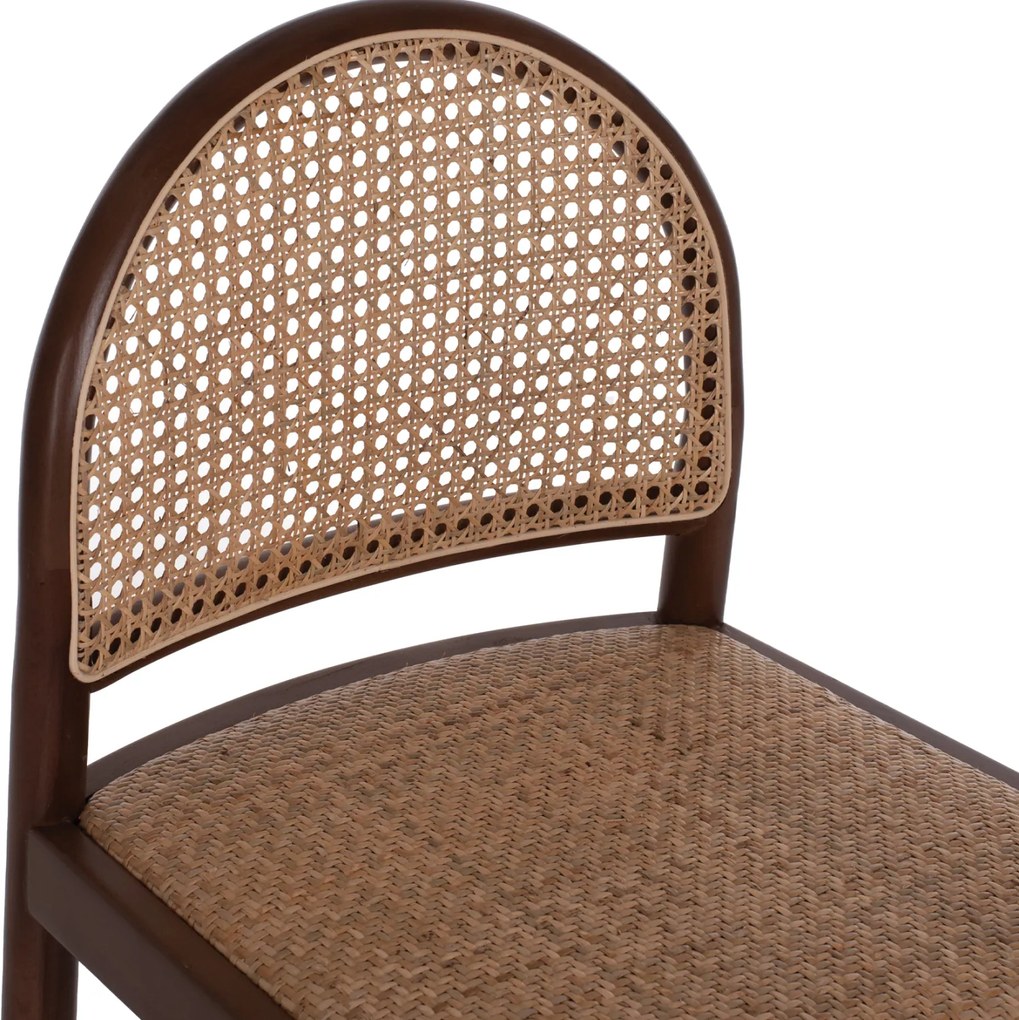 ΣΚΑΜΠΟ ΑΠΟ ΟΞΙΑ-RATTAN ΑΨΙΔΑ ΠΛΑΤΗ ΚΑΡΥΔΙ 43,5x50x98Yεκ.HM9408.04 (1 Τεμμάχια)