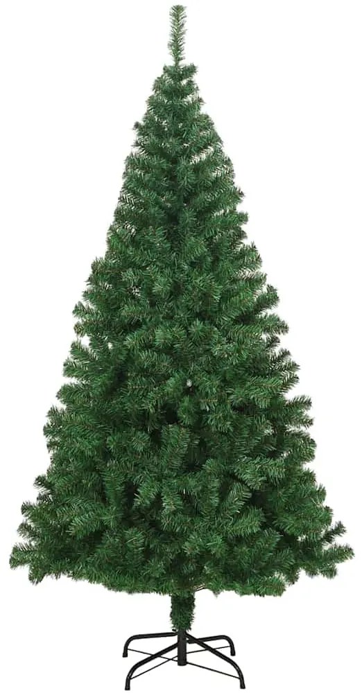 vidaXL Τεχνητό Χριστουγεννιάτικο Δέντρο με 300 LED Πράσινο 180 cm
