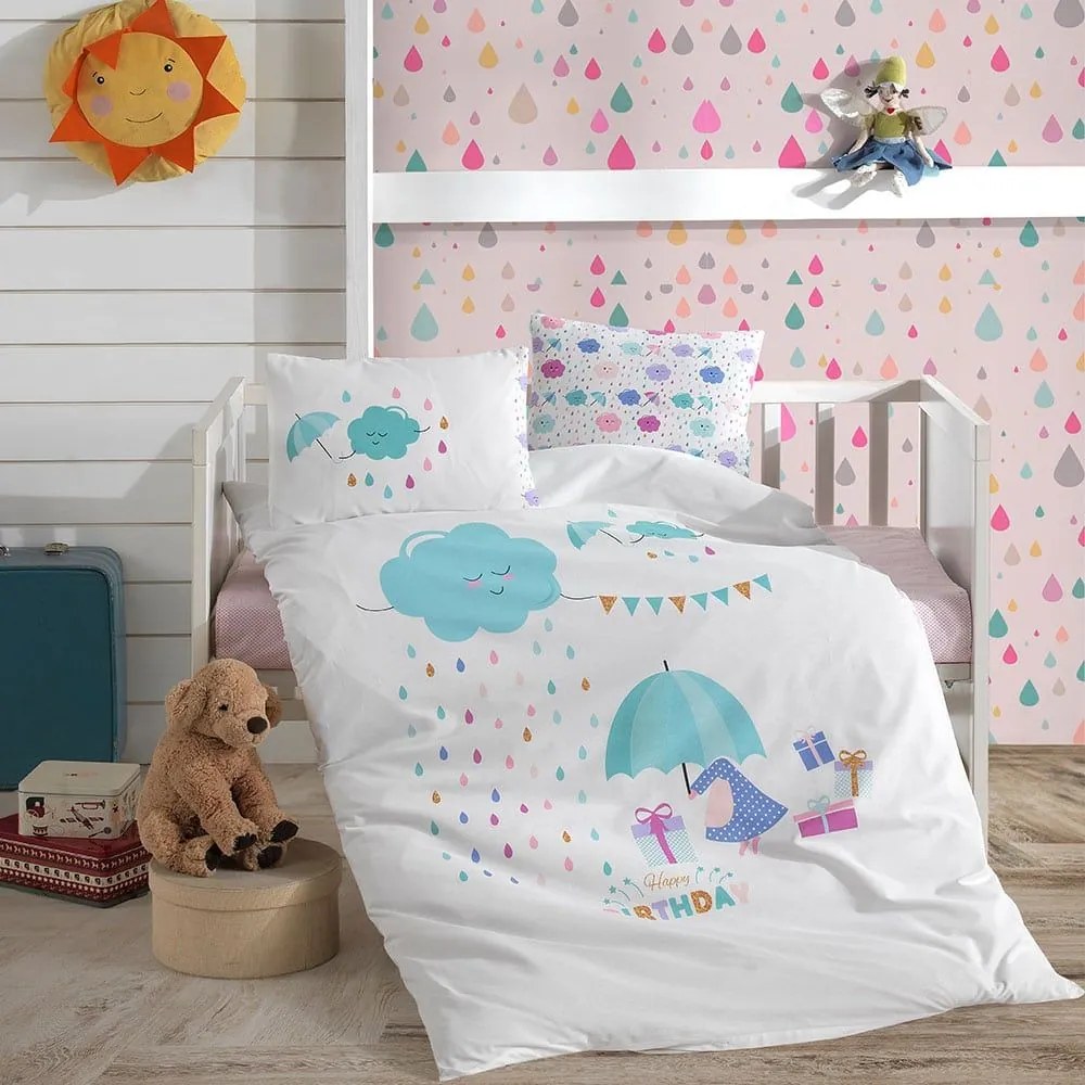 Πάπλωμα Βρεφικό Happy Birthday Multi Ρυθμός 100% Cotton