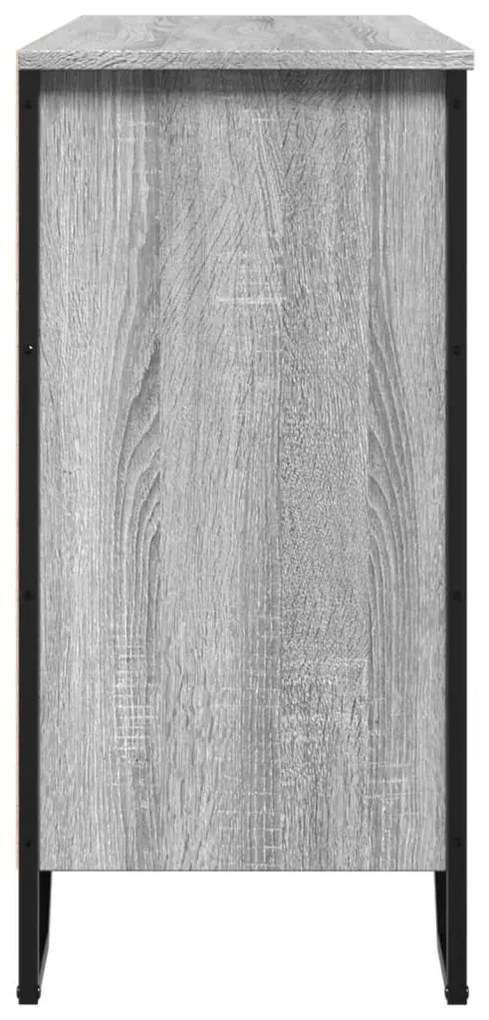 Μπουφές Γκρι Sonoma 101x35,5x74,5 εκ. από Επεξεργασμένο Ξύλο - Γκρι