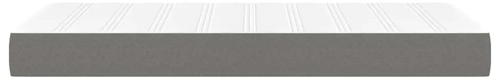 vidaXL Στρώμα με Pocket Springs για Παιδιά Σκ Γκρι 80x160εκ Υφασμάτινο