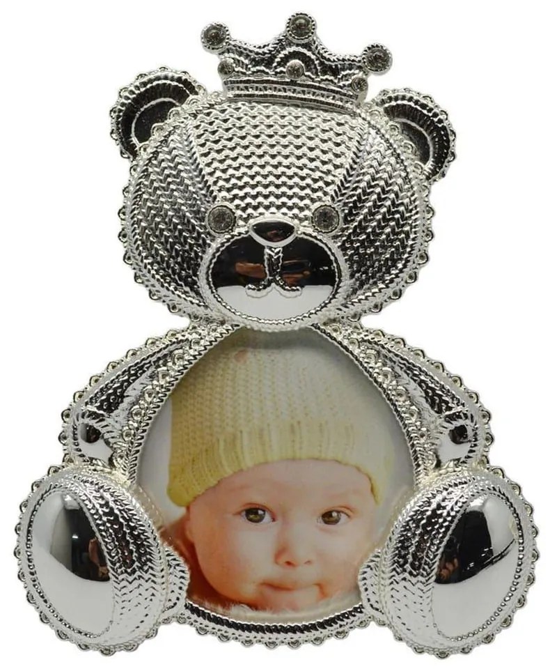 Κορνίζα Παιδική 769513 9x9 Silver Ankor Metal, Glass
