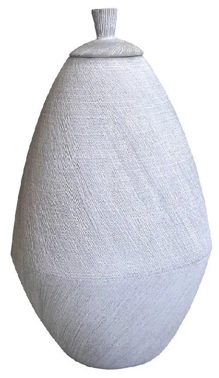 Διακοσμητικό Βάζο Με Καπάκι (Φ15x26) Espiel NFU405