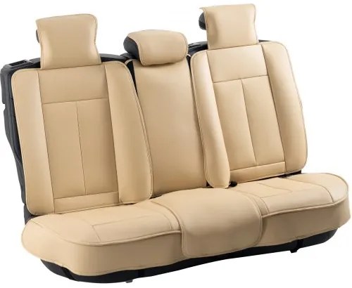 VEVOR Seat Covers, Universal Car Seat Covers Full Set Seats, Front and Rear Seat, 13pcs Faux Leather Seat Cover, Full Enclosed Design, Detachable Headrest and Airbag Compatible, for Most Car SUV Truck