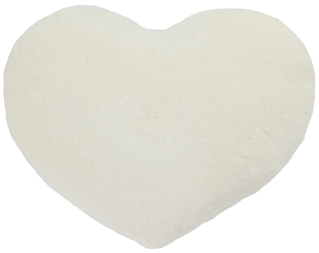 Γούνινο Διακοσμητικό Μαξιλάρι (40x50) Das Home 2296 White