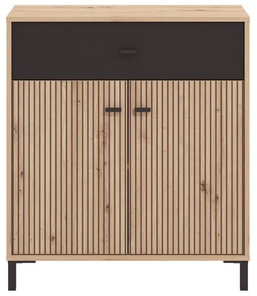 Κομότα - Μπουφές Avignon 80 2K1F2V Artisan oak 80x40x90εκ. 80x40x90 εκ.