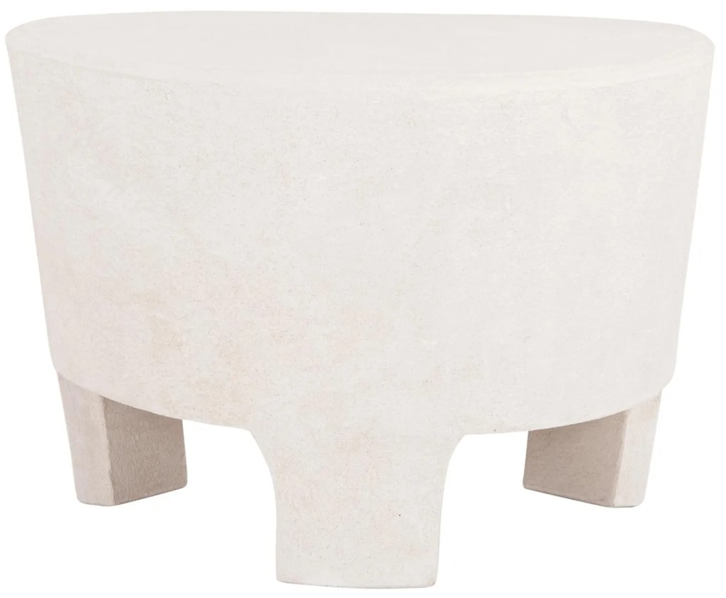 Τραπεζάκι σαλονιού σειρά SANTORINI C18053 MDF σε Υπόλευκο χρώμα 54x61x40,5Υεκ. 54x61x40.5 εκ.
